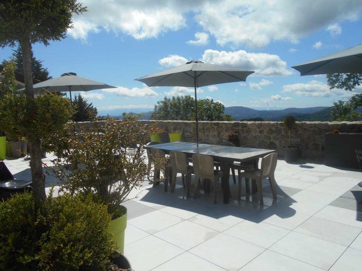 Maison D'Hotes Les Palmiers Gluiras Exterior photo